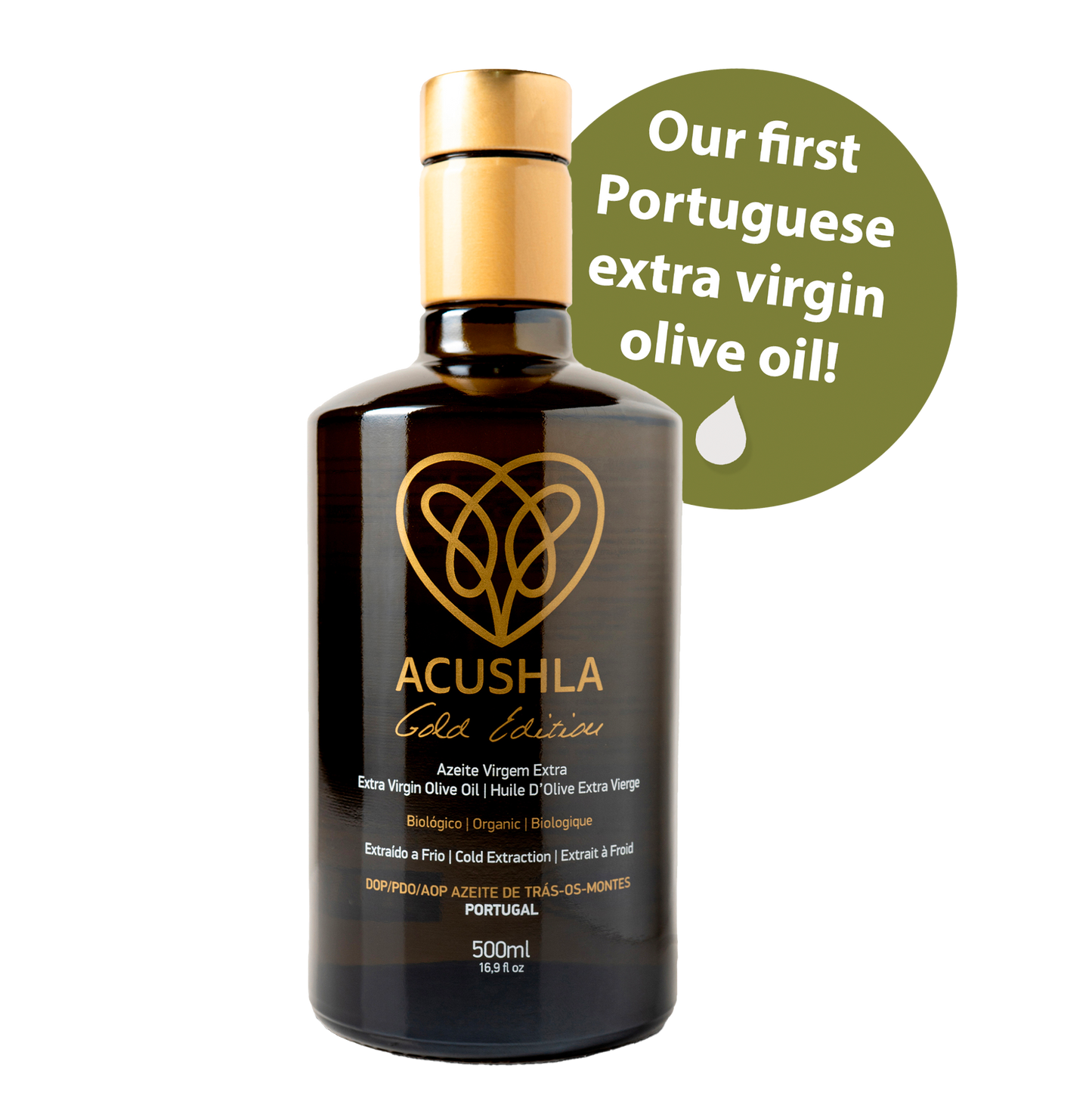 Acushla Gold Edition DOP Trás-os-Montes - Organic - latest harvest - Olivver