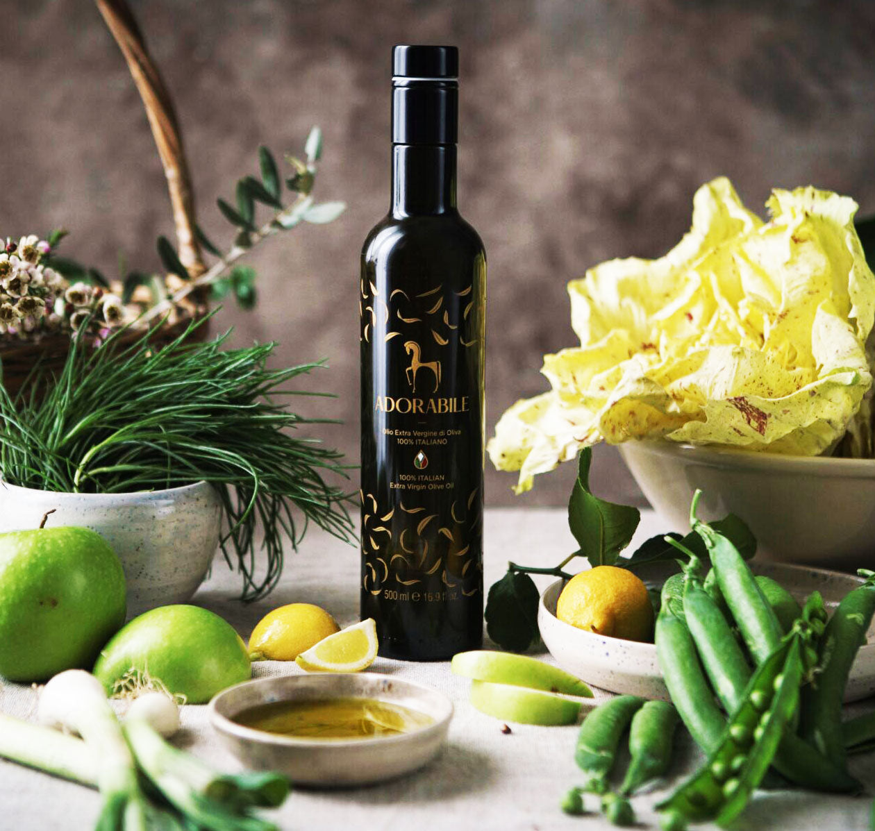 Olea Prilis Bottiglia Adorabile Super Tuscan Premium Extra Virgin Olive Oil - Olivver