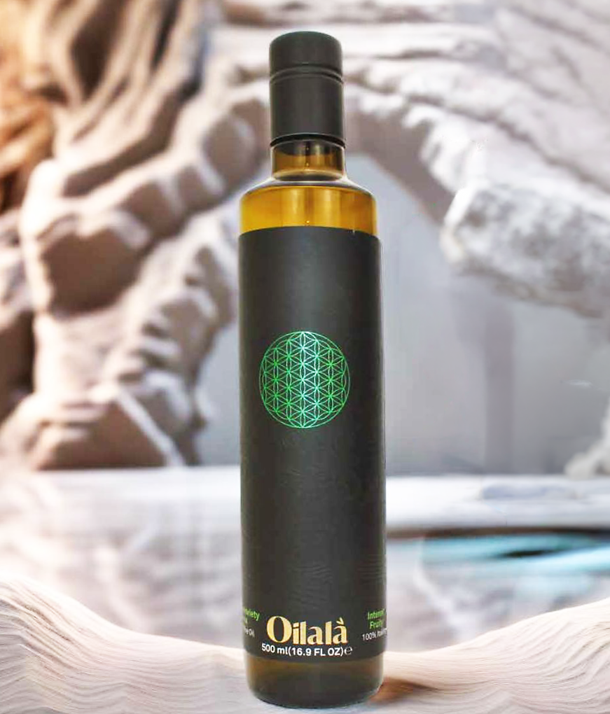 Oilalà Monovarietal Organic Peranzana - 726 mg/kg - Premium Extra Virgin Olive Oil