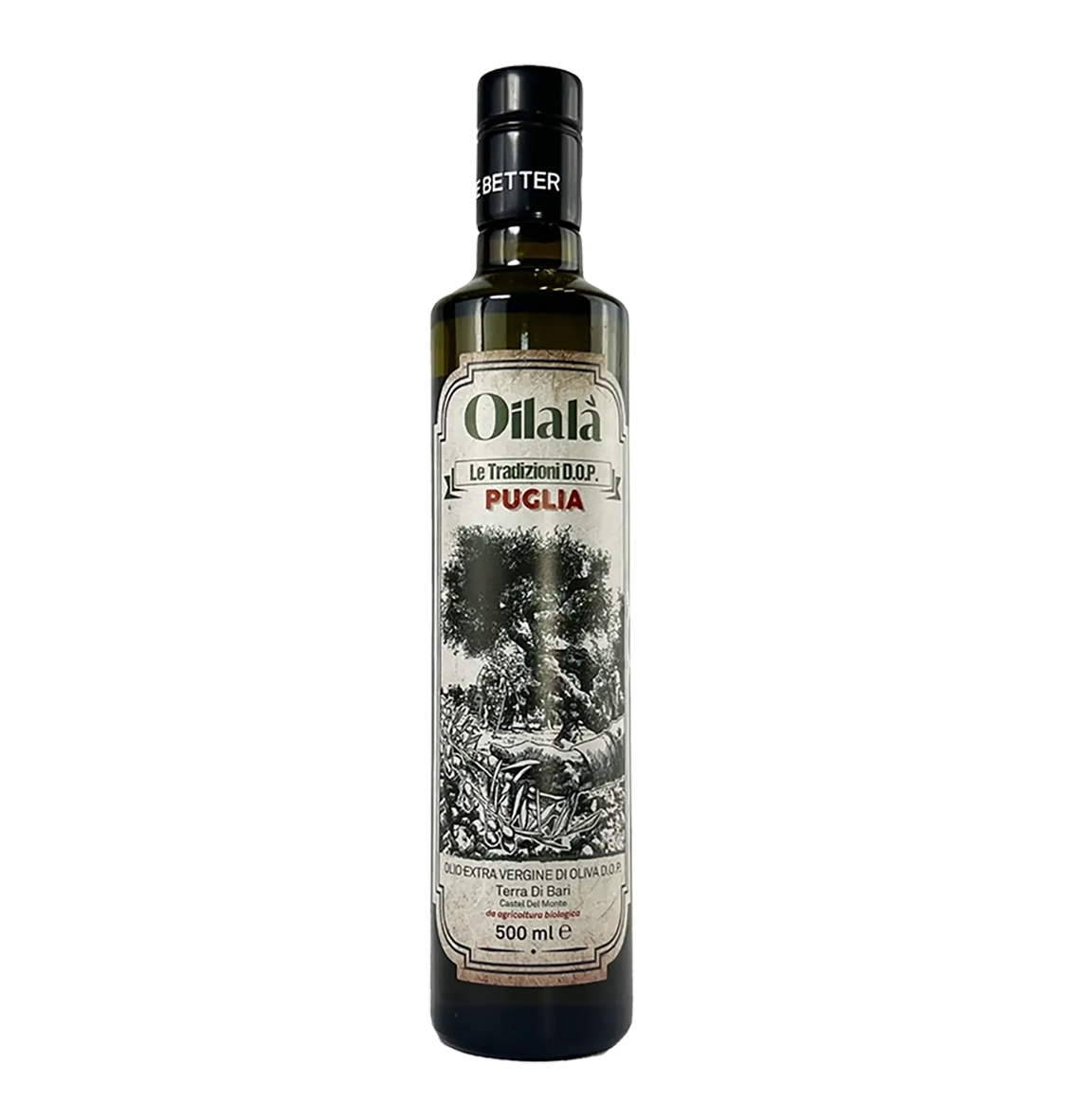 Oilalà 'Terra di Bari' Organic D.O.P extra virgin olive oil - Olivver