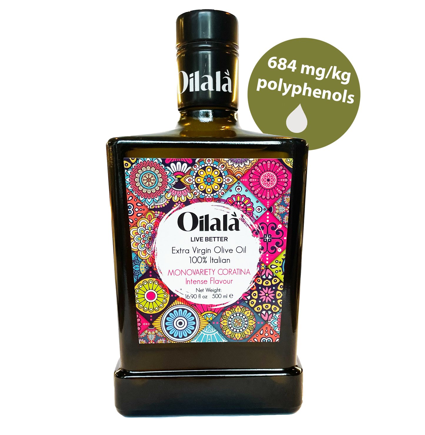 Oilalà Monovarietal Coratina Premium Extra Virgin Olive Oil
