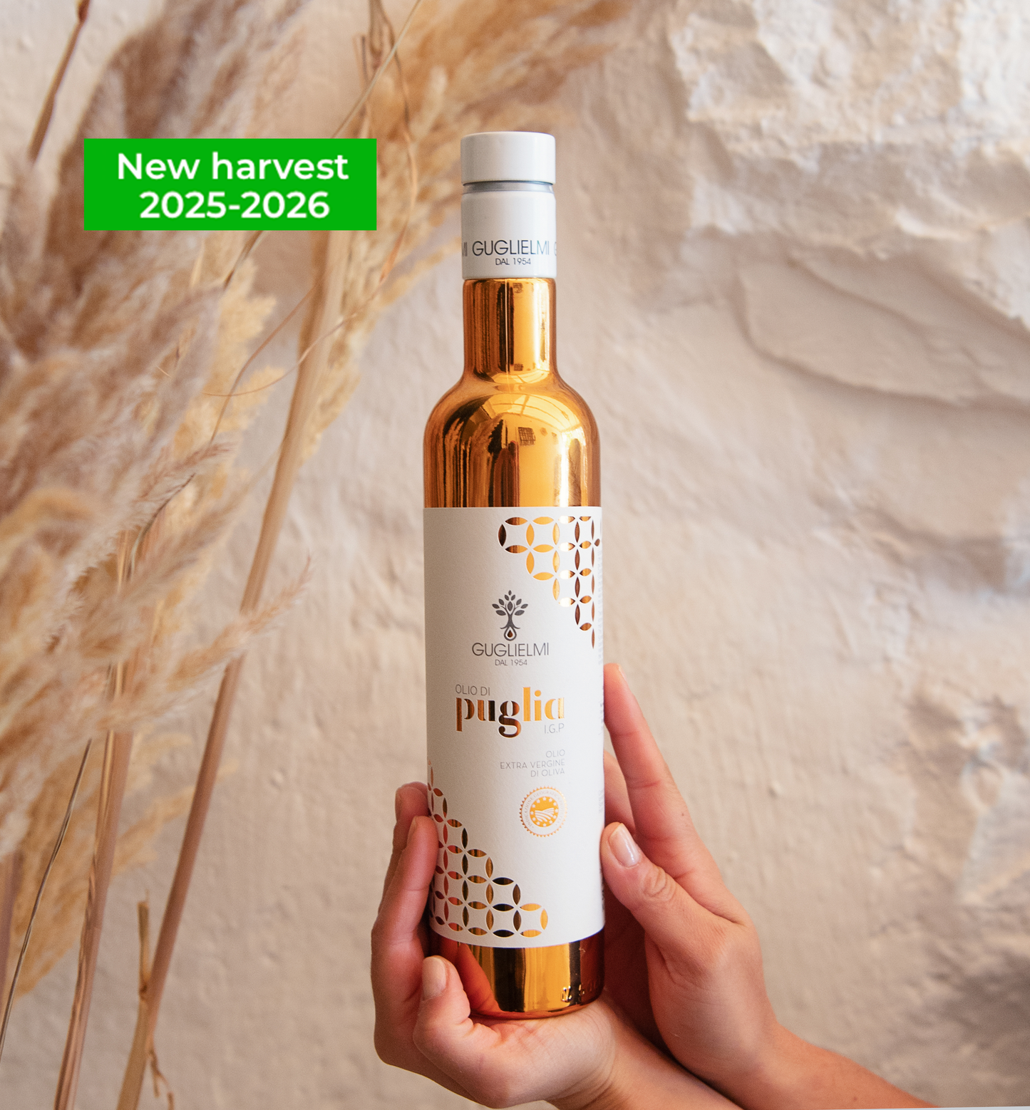 Olio Guglielmi 'Puglia' IGP - with gift box - new harvest - Olivver