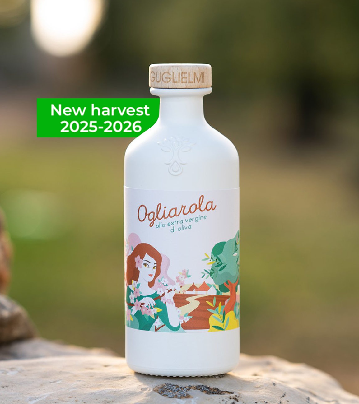 Olio Guglielmi - 'Le Monocultivar' Ogliarola - new harvest