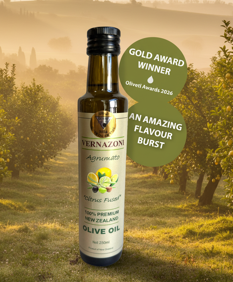 Veranzoni lemon and lime citrus blast extra virgin olive oil - 2026 harvest - award winner