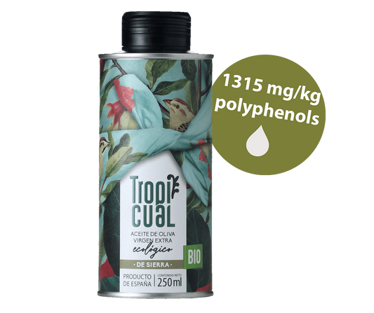 PRE-ORDER: Tropicual De Sierra Organic Super High Phenolic extra virgin olive oil - picual - Olivver