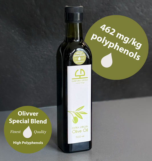 Olivver presents: Dunford Grove Premium High Polyphenol Blend 462 mg/kg - new 2026 season
