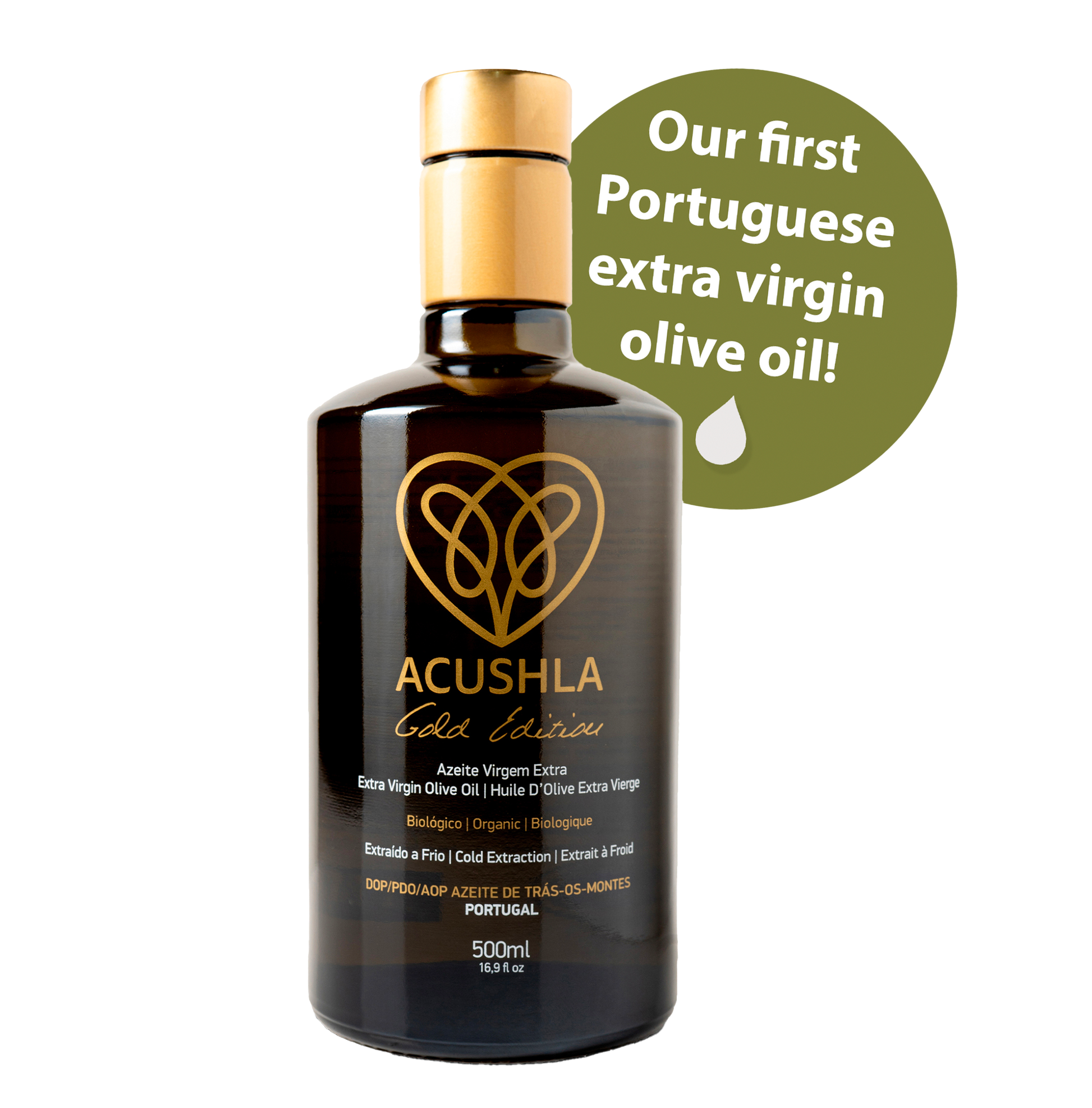 Acushla Gold Edition DOP Trás-os-Montes - Organic - latest harvest - Olivver