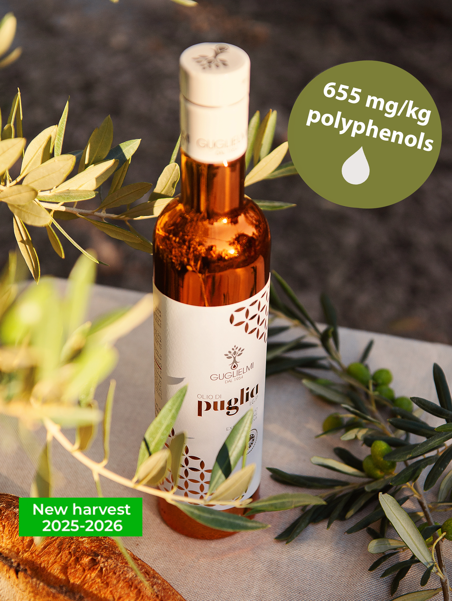 Olio Guglielmi 'Puglia' IGP - New Season 25/26 - Olivver