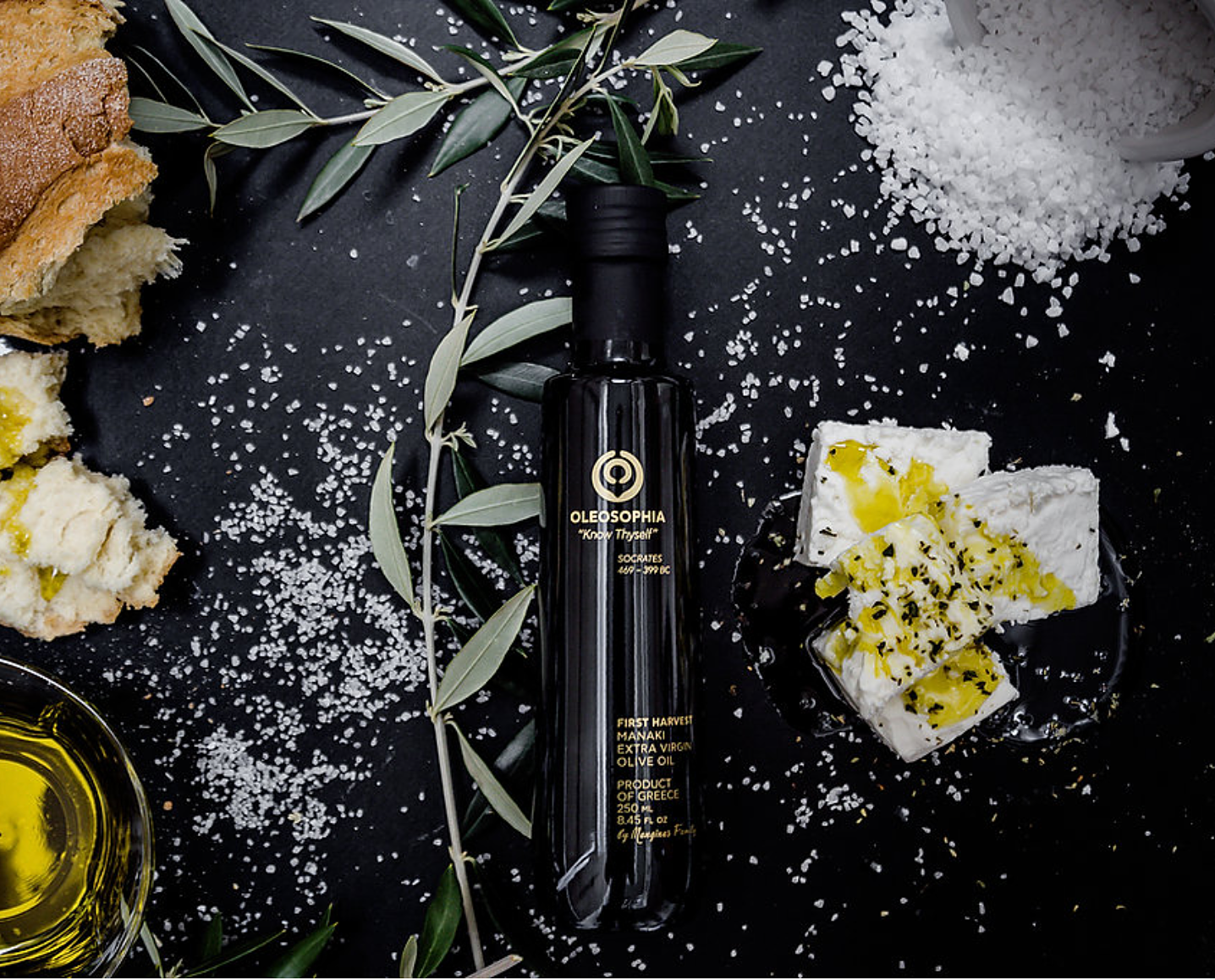 Oleosophia Premium Greek Early Harvest Extra Virgin Olive Oil - Olivver