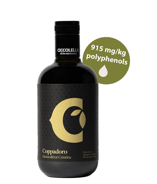 Olio Ciccolella 'Coppodora' - Monocultivar Coratina - Olivver