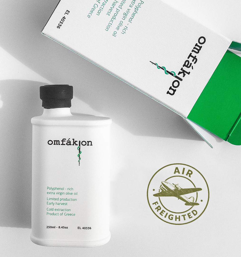 Sparta Spirit Omfakion High Polyphenol - 1684 mg/kg -  Early harvest  Greek Extra Virgin Olive Oil - Olivver