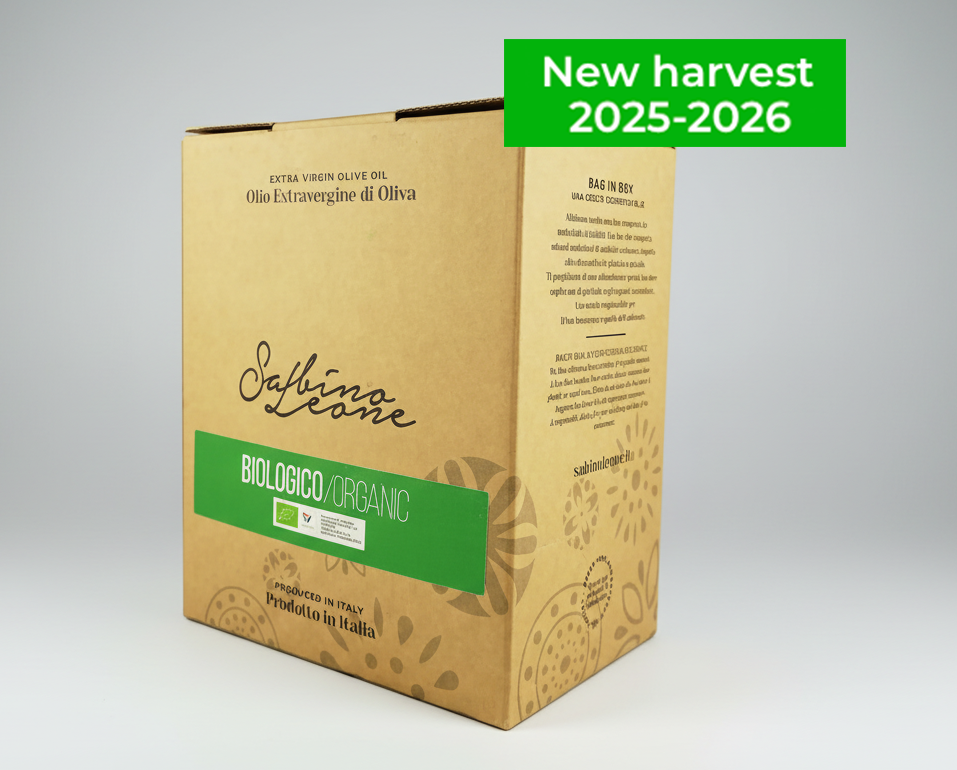 Sabino Leone Bag In Box Biologico - 3 litres - Organic Blend - Olivver