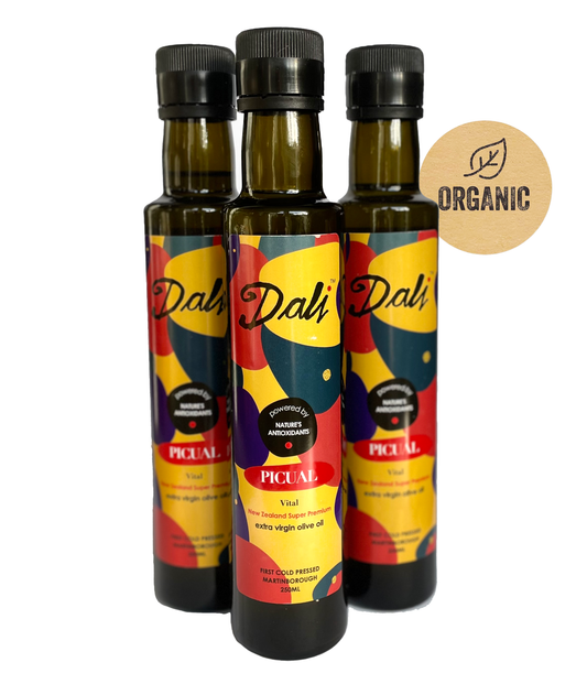 Dali Super Premium Organically Grown* Extra Virgin Olive Oil - new 2024 pressing - Olivver