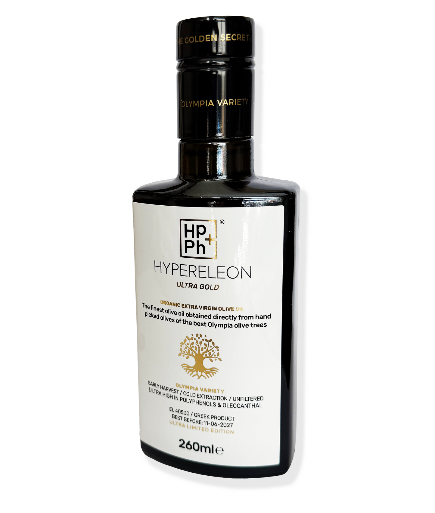Hyperleon Ultra Gold - 2150 mg/kg Limited Edition - Extremely High Polyphenolic olive oil