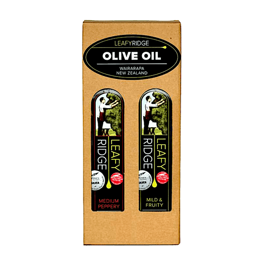 Leafyridge Premium Extra Virgin Olive Oil Gift Box Duet - Olivver