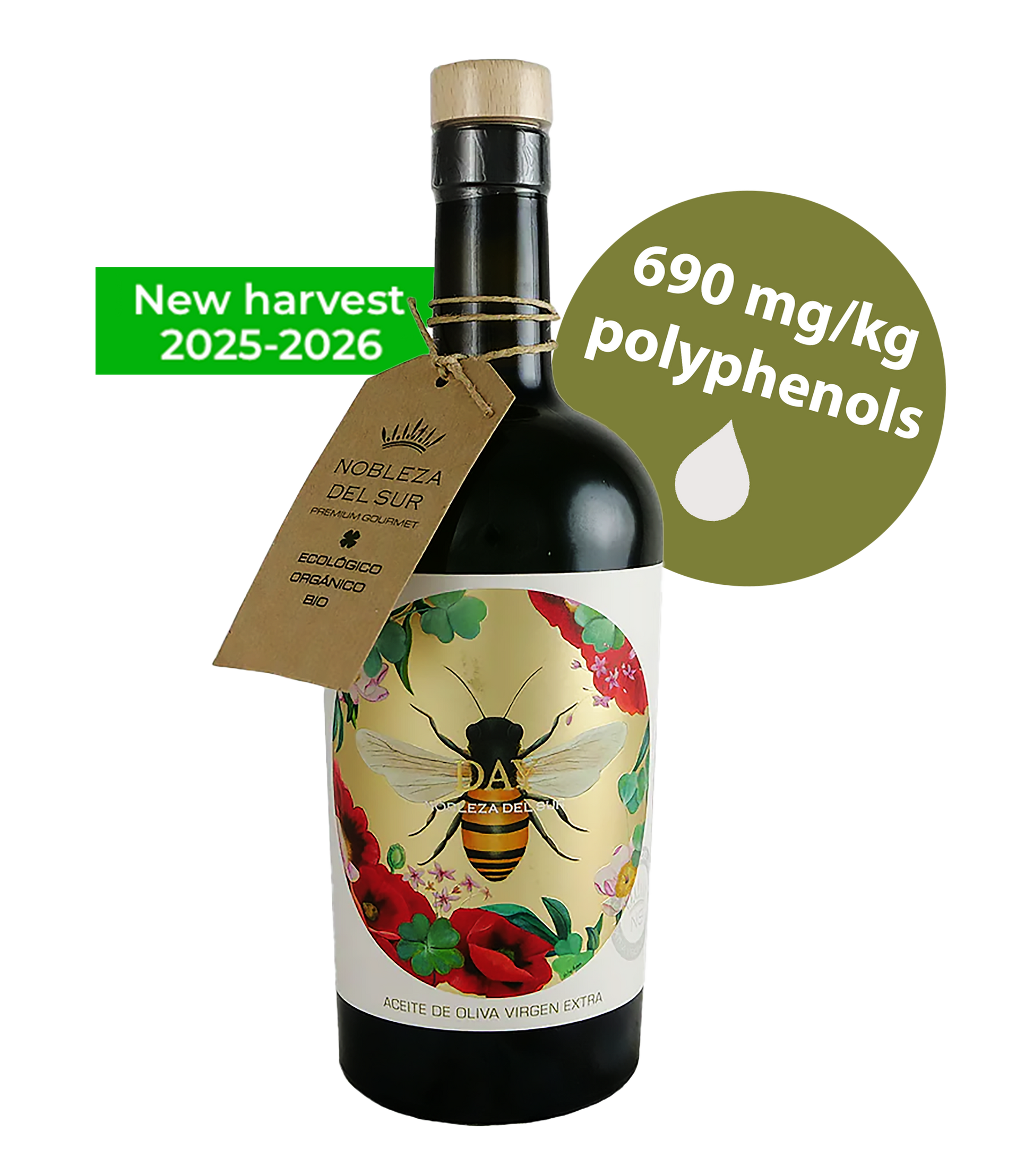 Nobleza del Sur Organic Day Early Harvest with box - 2025/26 - high polyphenols - Olivver
