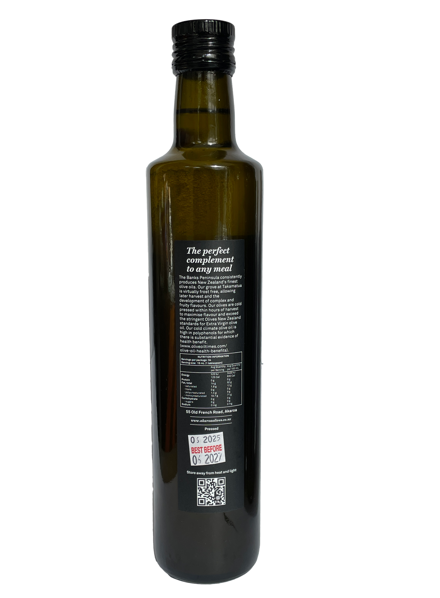 Old French Road Kalamata Premium Extra Virgin Olive Oil - 2025 harvest