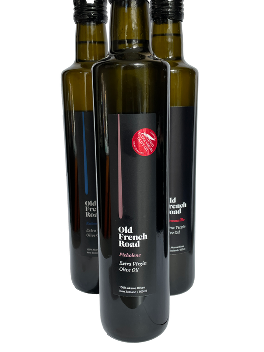 Old French Road Picholine Premium Extra Virgin Olive Oil - 2025 harvest - Olivver