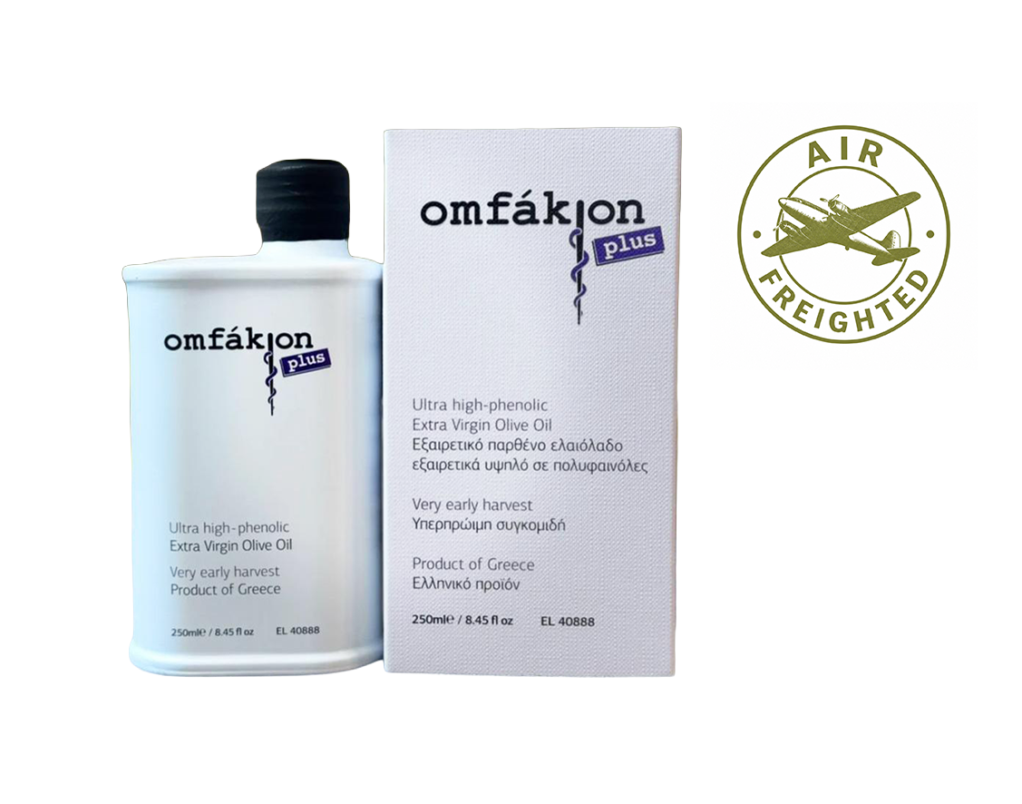 Sparta Spirit Omfakion Plus High Polyphenol - 2006 mg/kg -  Early harvest  Greek Extra Virgin Olive Oil